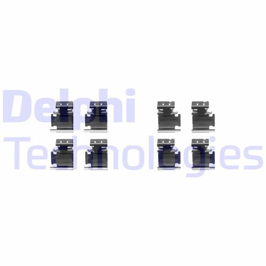 LX0354 Accessory Kit, disc brake pad