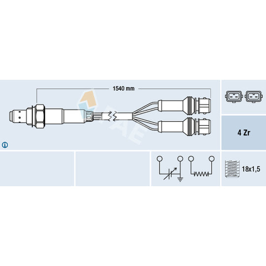 77127 Lambda Sensor