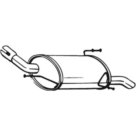 185-947 End Silencer