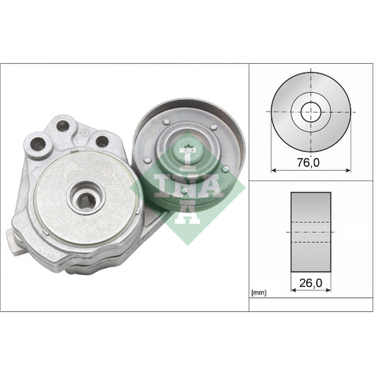 534 0374 10 Tensioner Lever, v-ribbed belt