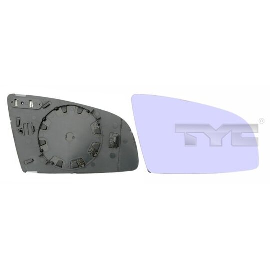 302-0035-1 Mirror Glass, outside mirror