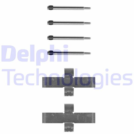 LX0013 Accessory Kit, disc brake pad