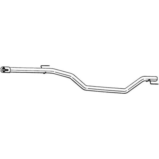 915-631 Exhaust pipe