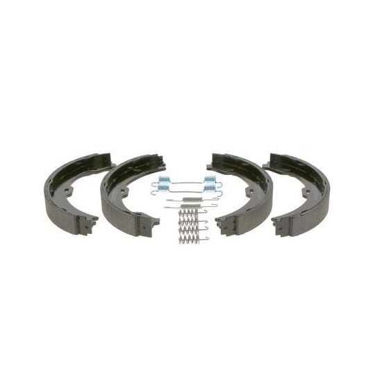 0 986 487 666 Brake Shoe Set, parking brake