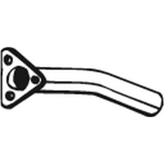 339-257 Exhaust pipe