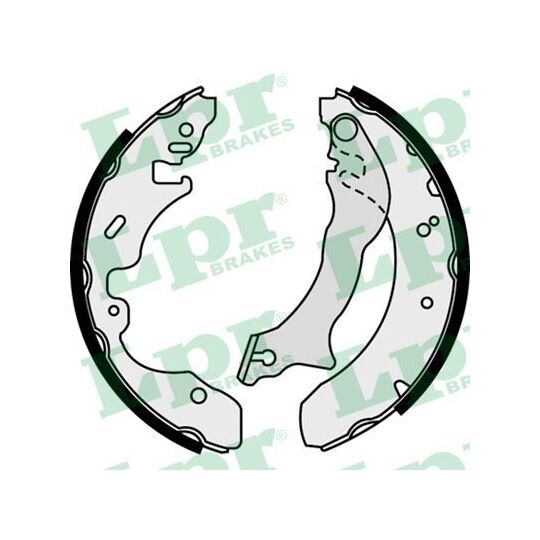 07390 Brake Shoe Set