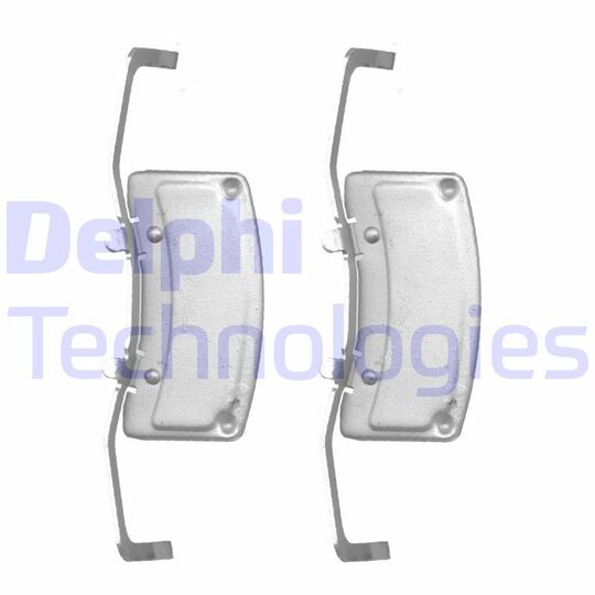 LX0542 Accessory Kit, disc brake pad