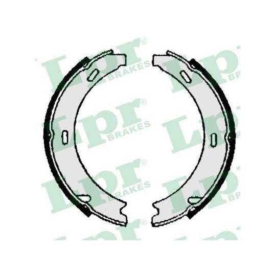 06870 Brake Shoe Set, parking brake