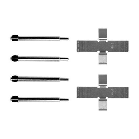 1 987 474 051 Accessory Kit, disc brake pad
