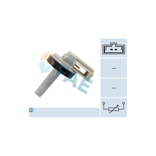 33870 Sender Unit, interior temperature