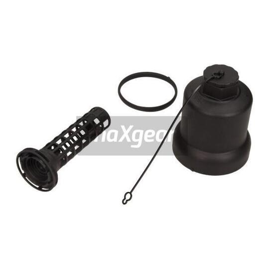 27-0487 Cap, oil filter housing