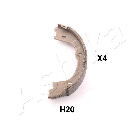55-0H-H20 Brake Shoe Set, parking brake