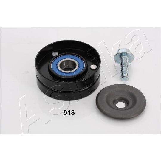 129-09-918 Deflection/Guide Pulley, v-ribbed belt