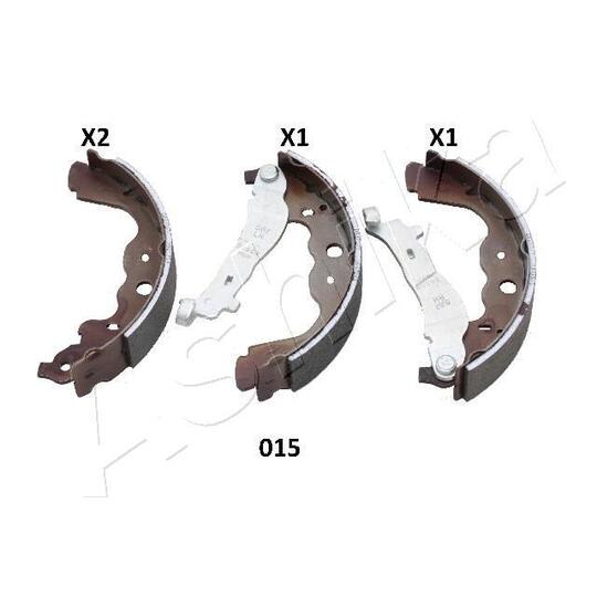 55-00-015 Brake Shoe Set