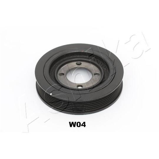 122-0W-W04 Belt Pulley, crankshaft