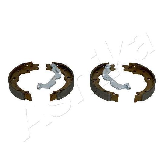 55-0W-W04 Brake Shoe Set, parking brake