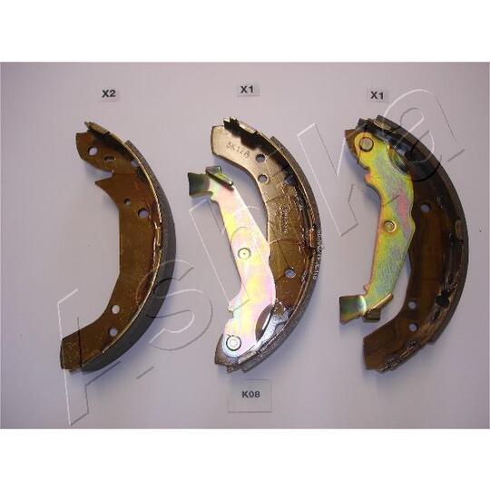 55-K0-008 Brake Shoe Set