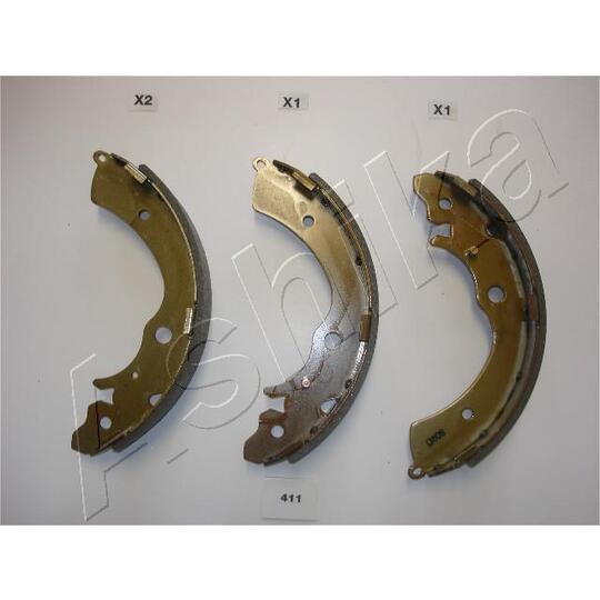 55-04-411 Brake Shoe Set
