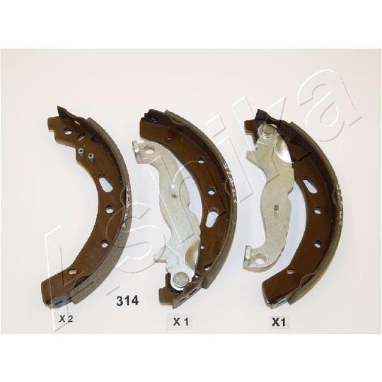 55-03-314 Brake Shoe Set