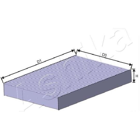 21-NS-NS26 Filter, interior air