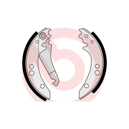 S 50 514 Brake Shoe Set