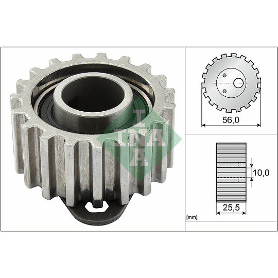 531 0204 10 Tensioner Pulley, timing belt