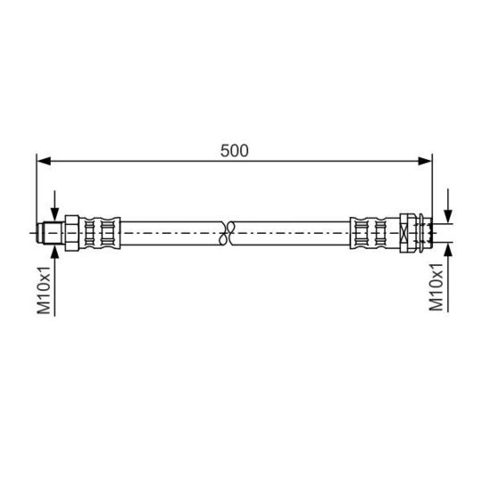 1 987 476 453 Brake Hose