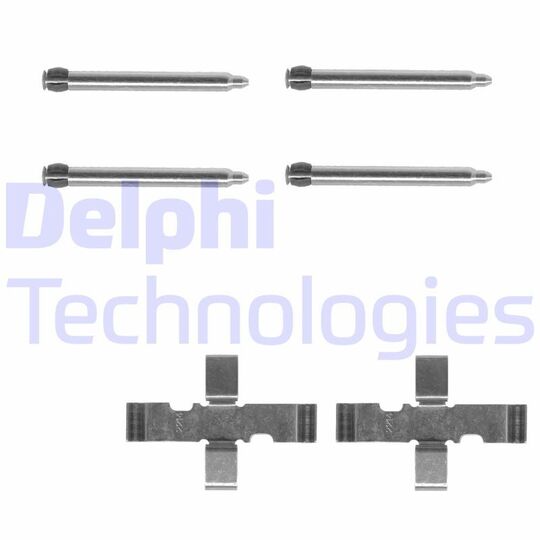 LX0095 Accessory Kit, disc brake pad