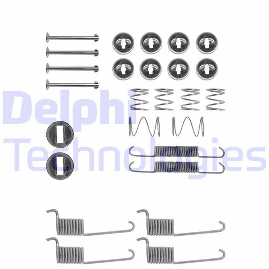 LY1196 Accessory Kit, brake shoes