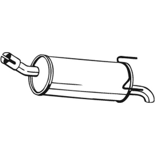 185-475 End Silencer