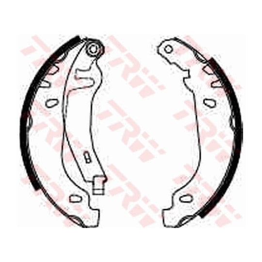 GS8531 Brake Shoe Set