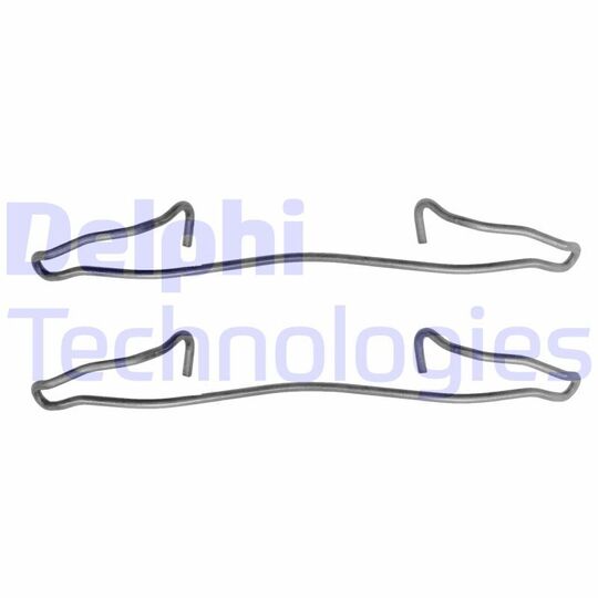 LX0123 Accessory Kit, disc brake pad