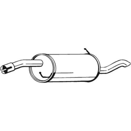 154-163 End Silencer