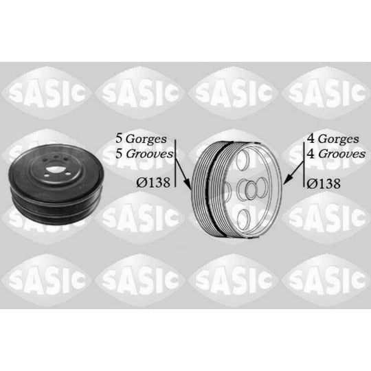 2156027 Belt Pulley, crankshaft