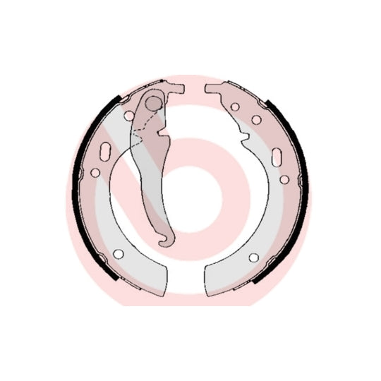 S 06 501 Brake Shoe Set