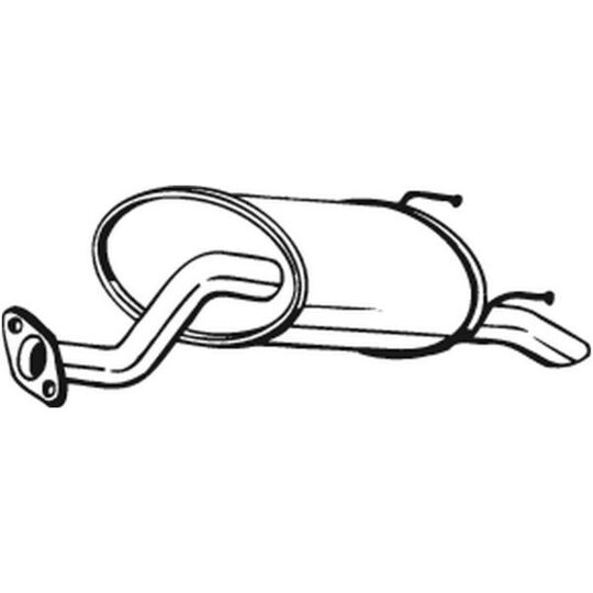 163-395 End Silencer