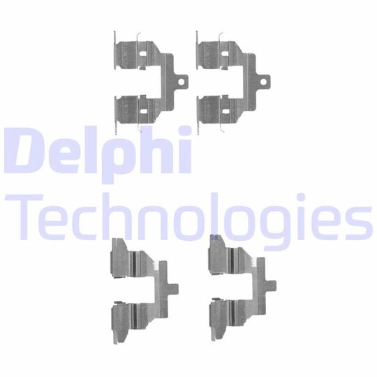 LX0531 Accessory Kit, disc brake pad