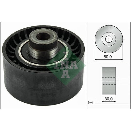 532 0345 10 Deflection/Guide Pulley, timing belt