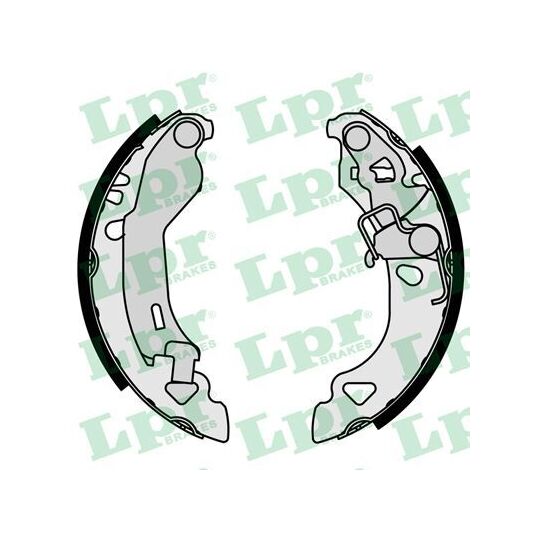 07080 Brake Shoe Set