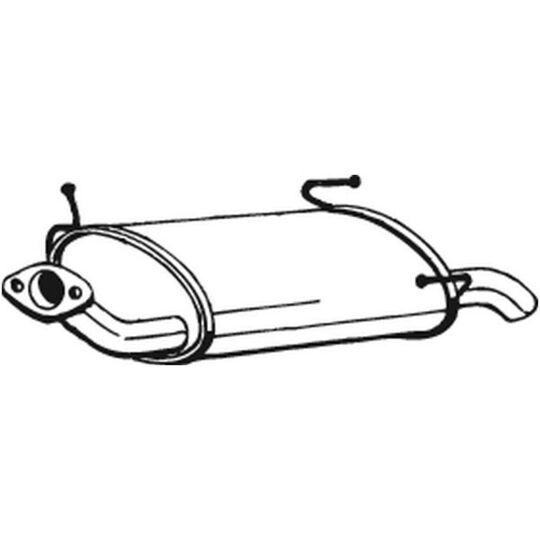 145-131 End Silencer