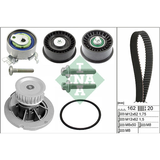 530 0441 30 Water Pump & Timing Belt Set