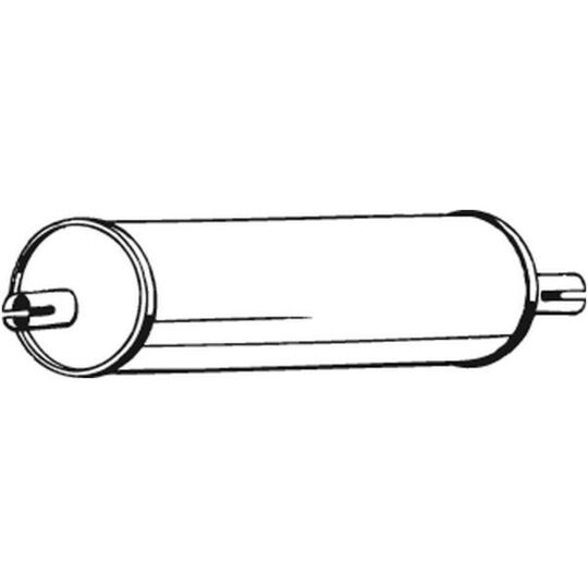 176-421 Middle Silencer