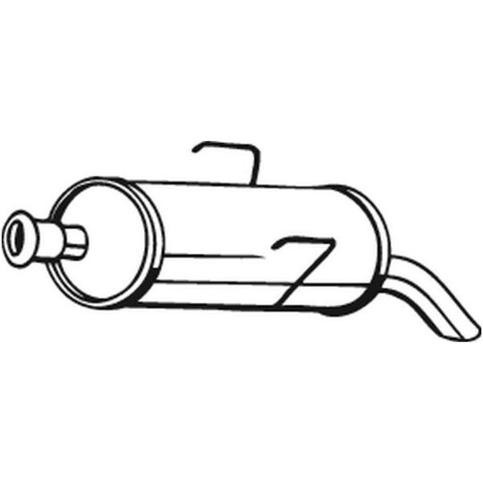 190-115 End Silencer