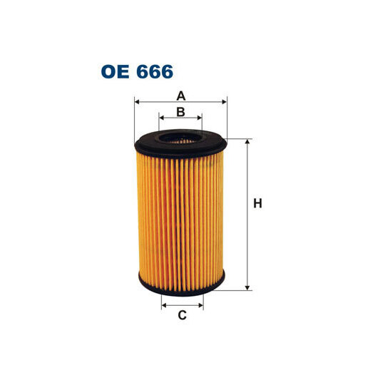OE 666 Oil filter