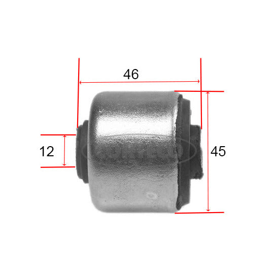 21652448 Control Arm-/Trailing Arm Bush