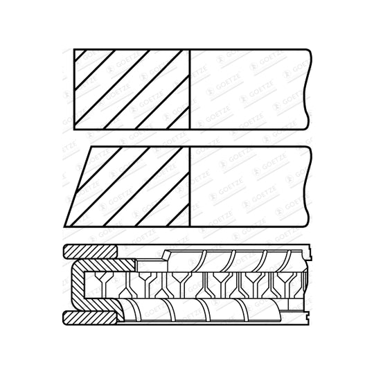 08-116107-00 Piston Ring Kit
