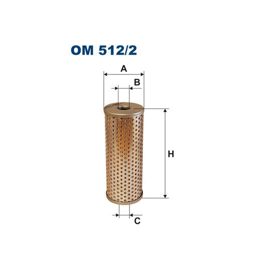 OM 512/2 Hydraulic Filter, steering system