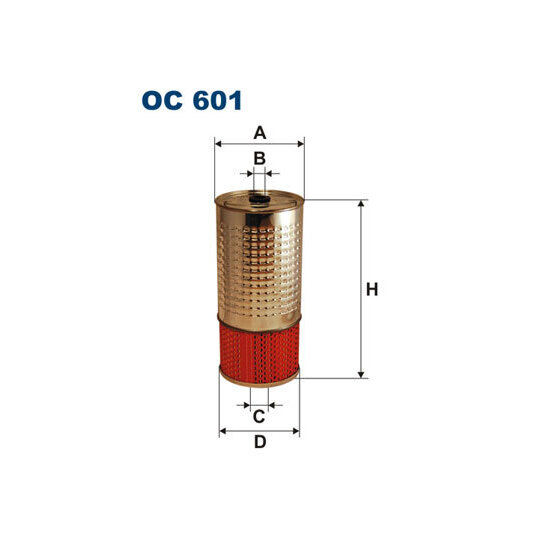 OC 601 Oil filter