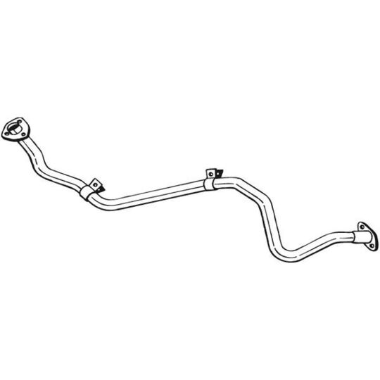 888-411 Exhaust pipe