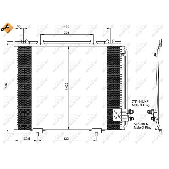 35228 Condenser, air conditioning